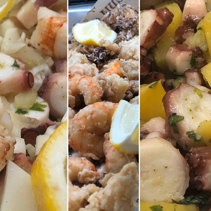 Tutti i Venerdì Menù di pesce. - La vecchia Gallina                                              ...cucina per passione.